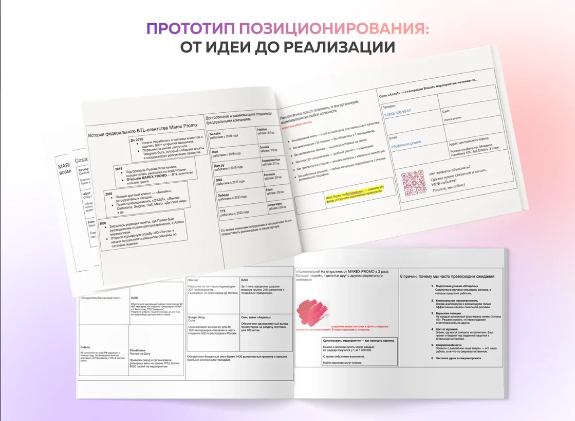 Позиционирование для бренда MAREX — фрагмент 10